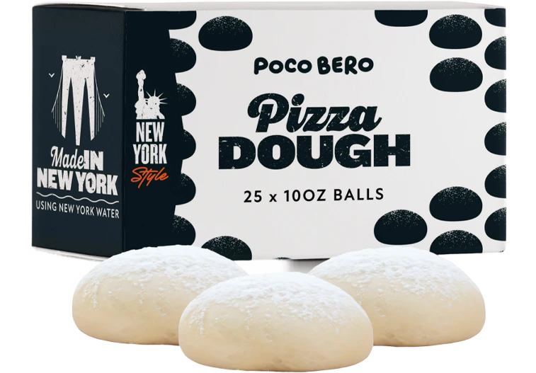 Poco Bero 25-pack box with dough balls